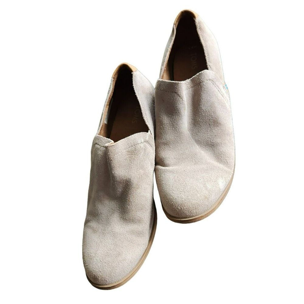Toms Loafers Slip On Shoes Size 8.5